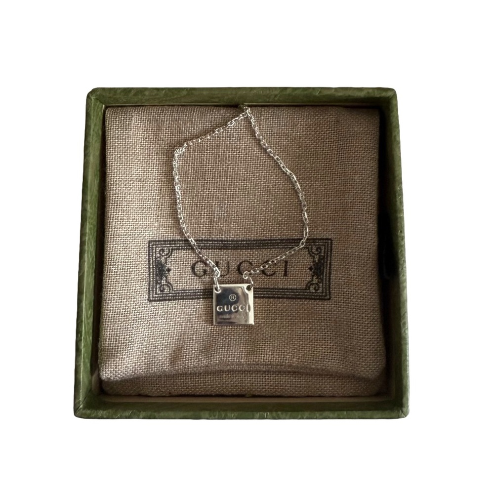 Gucci Silver Necklace Timeless Elegance